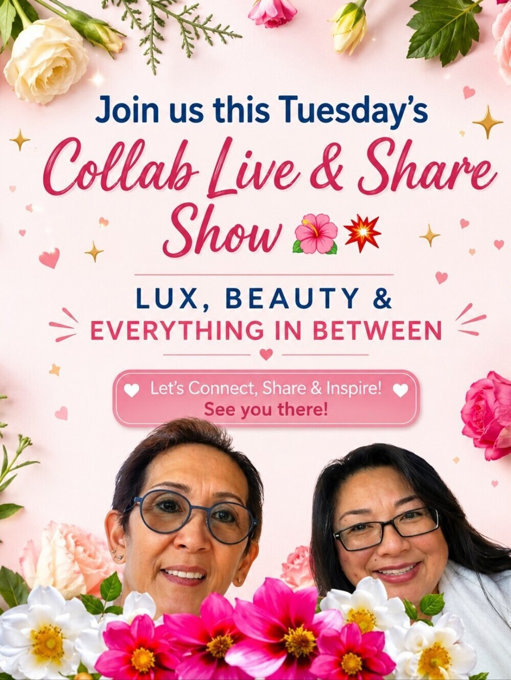 COLLAB LIVE & SHARE SHOW JULY 08. 25